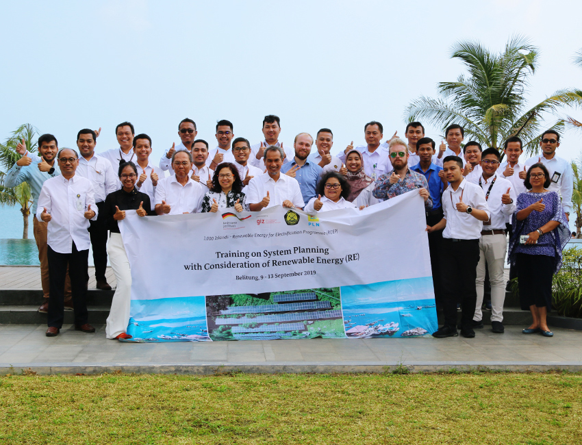 Training seminar in Belitung, September 2019